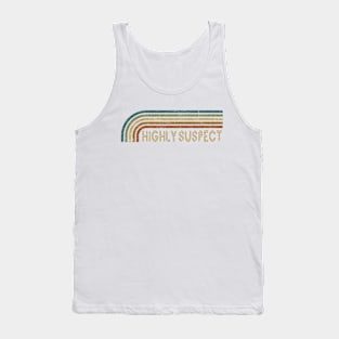 Highly Suspect Retro Stripes Tank Top